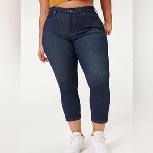 Good American Always Fits Good Straight Leg Jean in Deep Blue